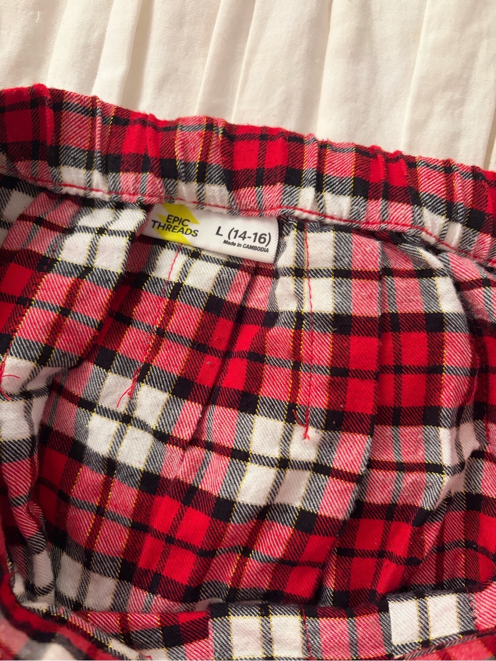 Girls epic threads plaid skirt - Picture 3 of 3